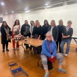 The Shropshire based designer makers and artists taking part in this year’s Artisan Showcase, and the Shropshire Growth Hub’s Anna Sadler (second from the right)