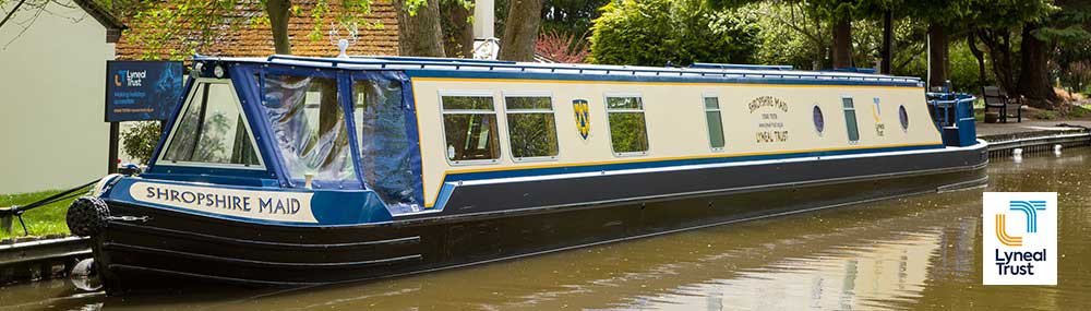 The holiday boat, Shropshire Maid,