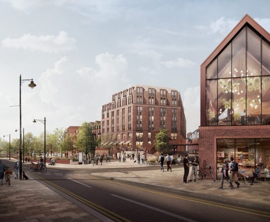 A visual of what the Smithfield Riverside site could look like.