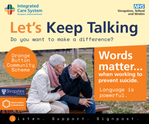 Encouraging more people to take part in training and become Orange Button holders.