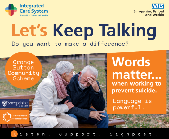 Encouraging more people to take part in training and become Orange Button holders.