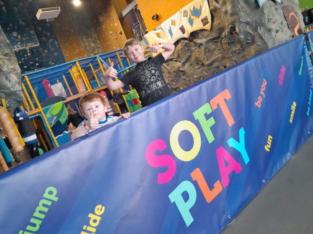 Kids enjoying Soft Play