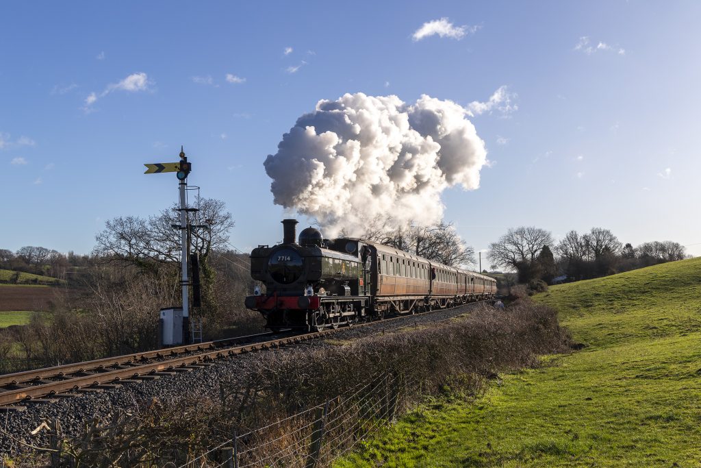 GWR Pannier Tank 7714 photo by Andy Taylor