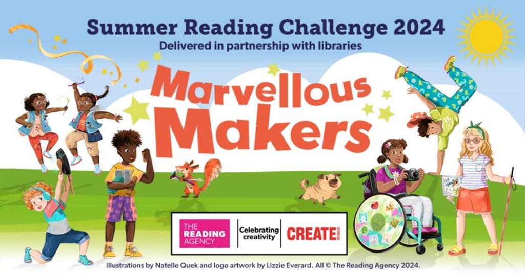 Summer reading challenge 2024 Marvellous Makers