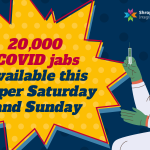 Super Saturday and Super Sunday vaccination drive 918 and 19 Dec) infographic