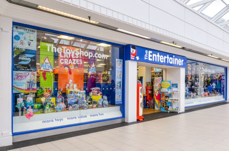The Entertainer's current store in the Pride Hill Centre