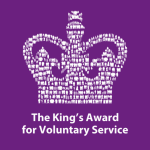 The Kings Award for Voluntary Service logo