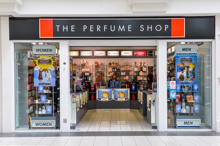 The Perfume Shop in Shrewsbury's Darwin Shopping Centre