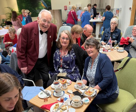 VE Day 80 cream tea at Severn Hospice