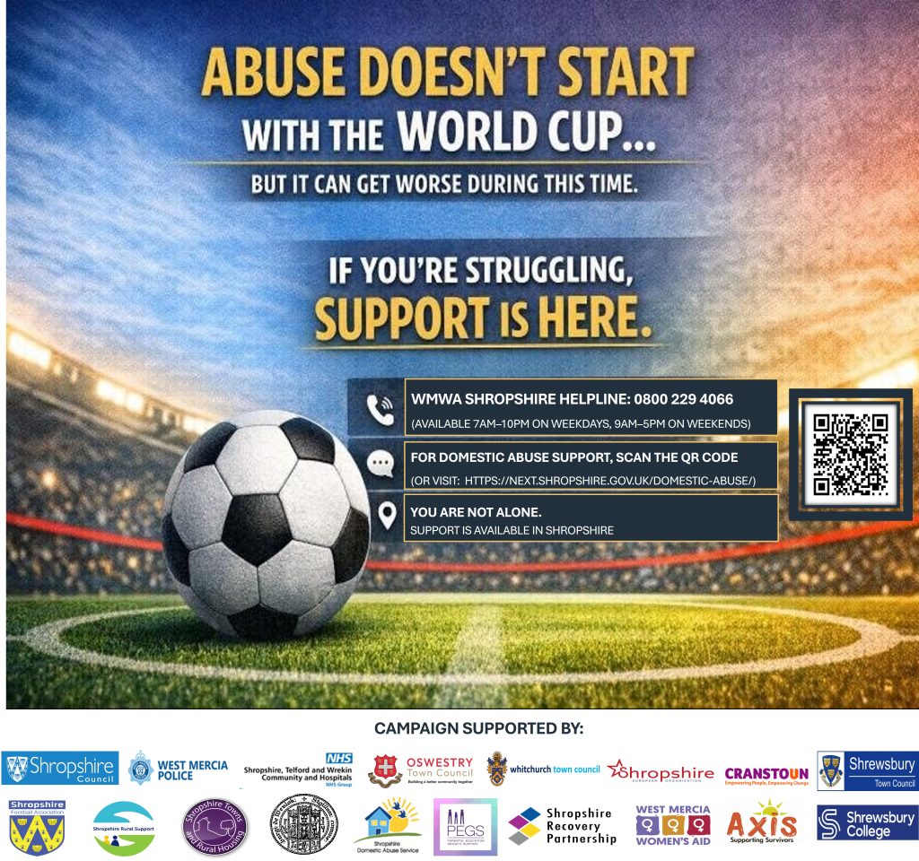 Domestic abuse awareness poster