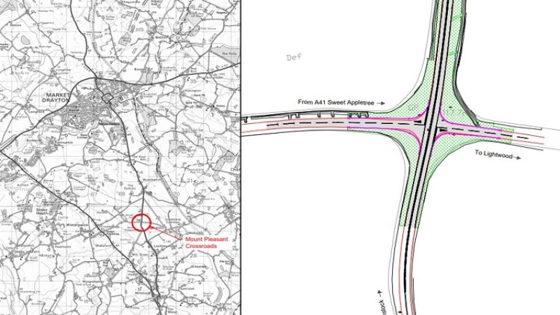 Mount Pleasant crossroads improvements completed ahead of schedule