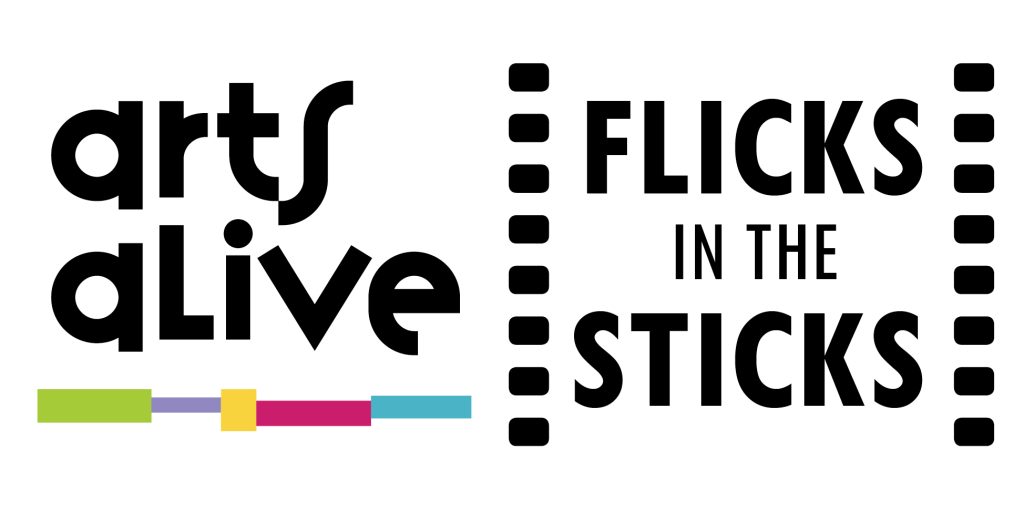 Arts Alive - Flicks in the Sticks logo