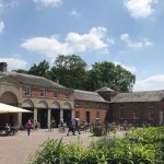 The redeveloped visitor facilities at Attingham Park, near Shrewsbury