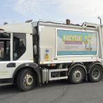 Recycling collection vehicle
