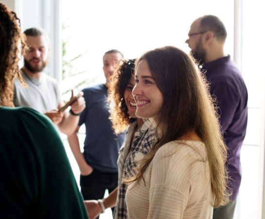 People meeting for business networking