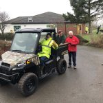 New electric buggy at Severn Valley Country Park