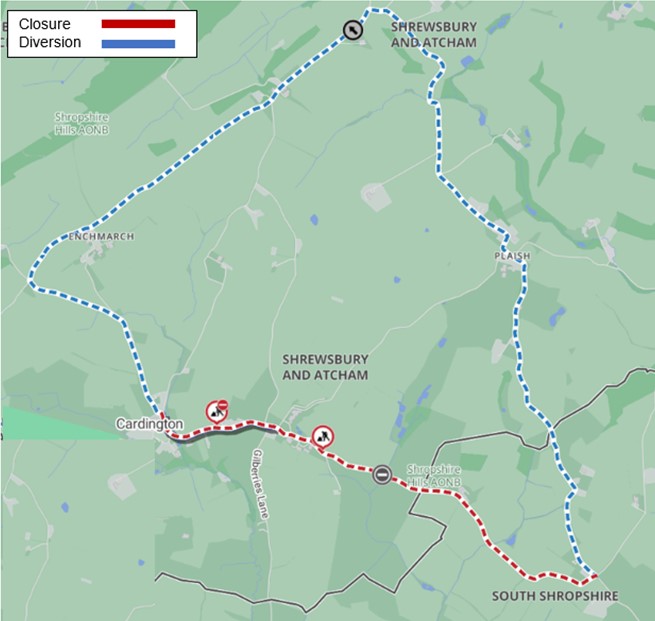 Cardington road to close for pre-surface dressing repairs 