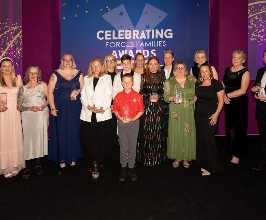 The Category winners at the Celebrating Forces Families Awards 2025