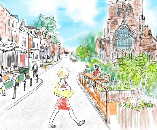 Artist's impression illustrated by Cherie Jerrard