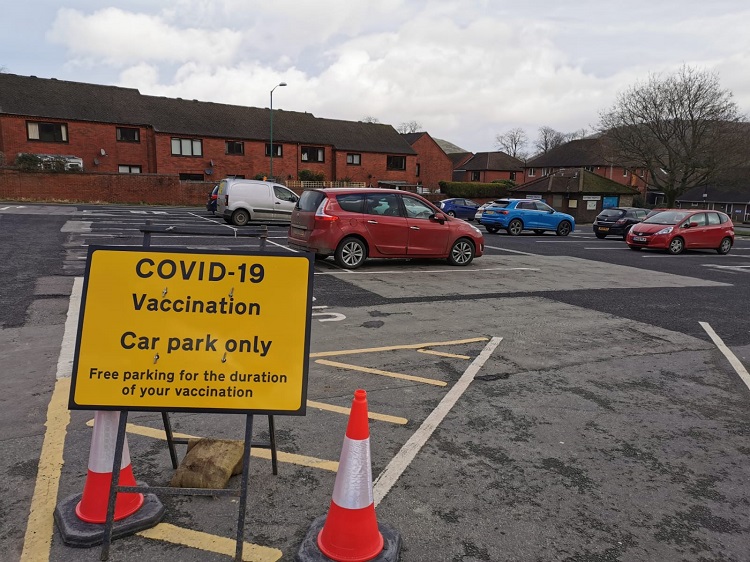 Coronavirus: Free parking in some car parks for people receiving COVID-19 vaccinations 