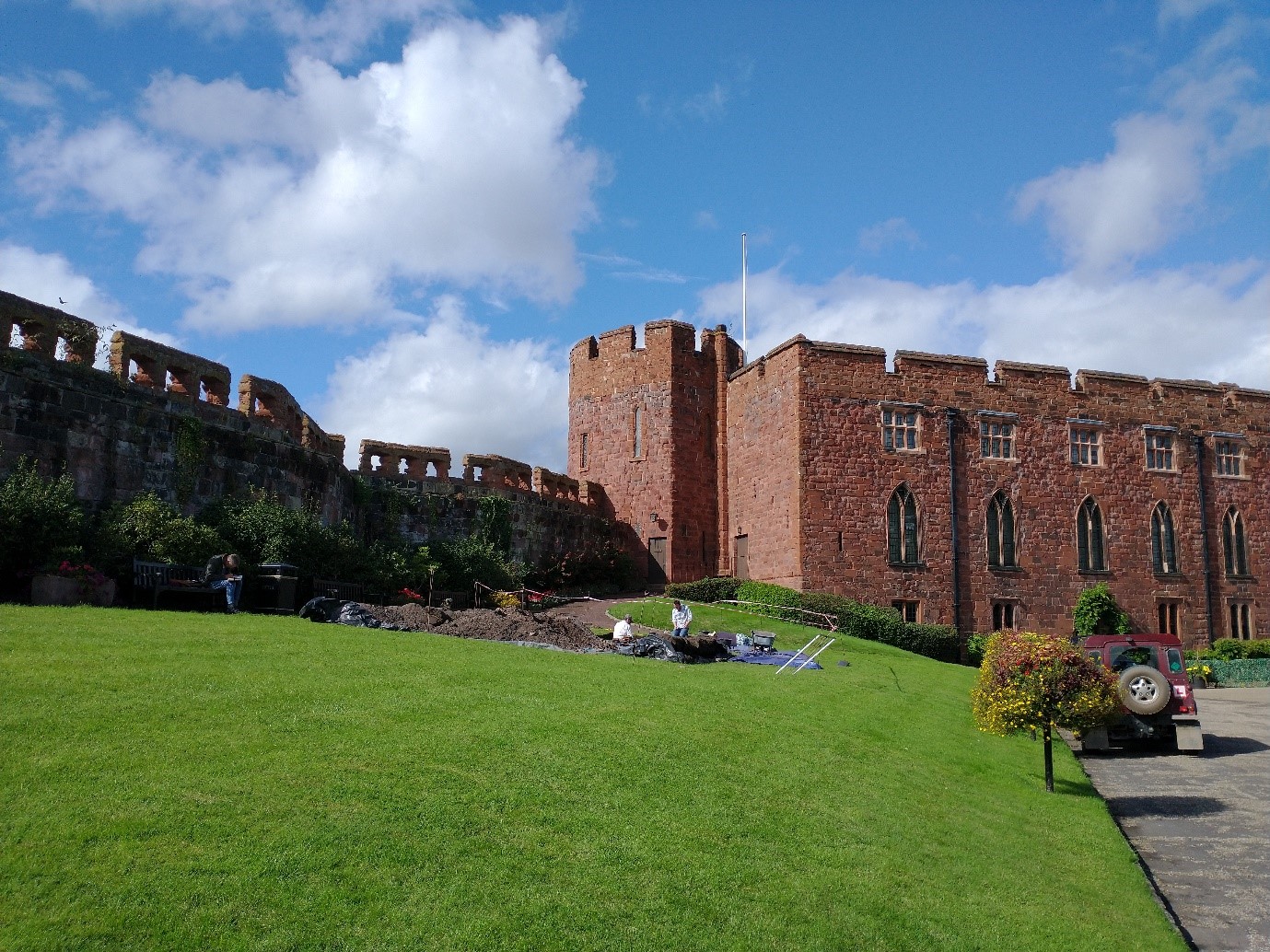 Shrewsbury Castle Dig Day 5 Shropshire Council Newsroom