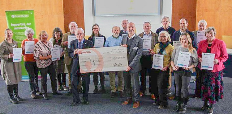 19 community groups receive share of £15,000 for environmental projects 