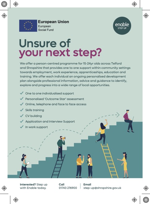 Unsure of your next step? leaflet