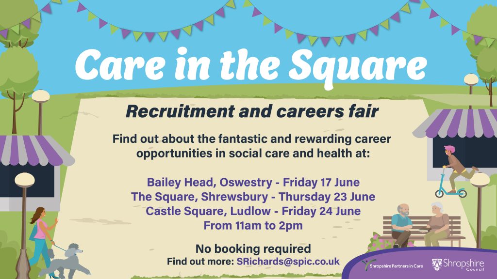 Care in the Square job fairs
