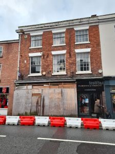20 Church Street, Oswestry - before HSHAZ grant