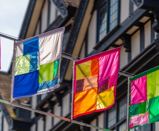 Shrewsbury town centre's annual high street installation