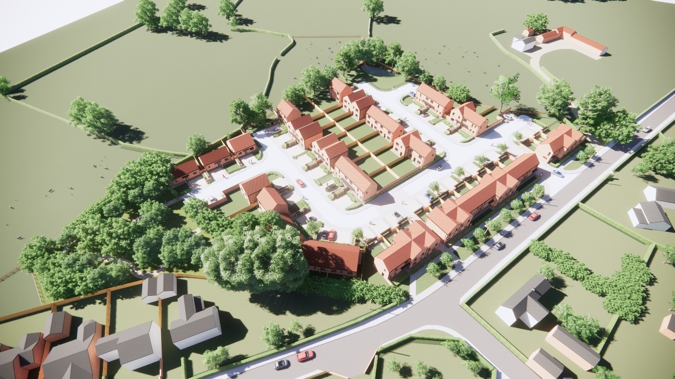 Planning application housing in Overton Road, Ifton Heath, St Martins Shropshire Council Newsroom