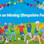 Keep on Moving Shropshire Festival graphic