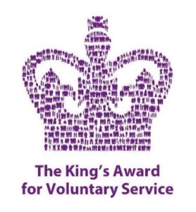 The King's Award for Voluntary Service logo