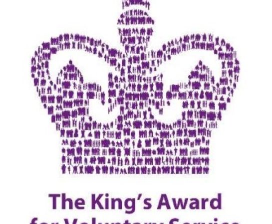 The King's Award for Voluntary Service logo