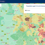 Population map on Local Insights