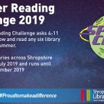 An image of Space Chase artwork. Space Chase is the theme of the 2019 Summer Reading Challenge run by the Reading Agency. Shropshire Libraries are encouraging primary school children to take part in Space Chase this summer.