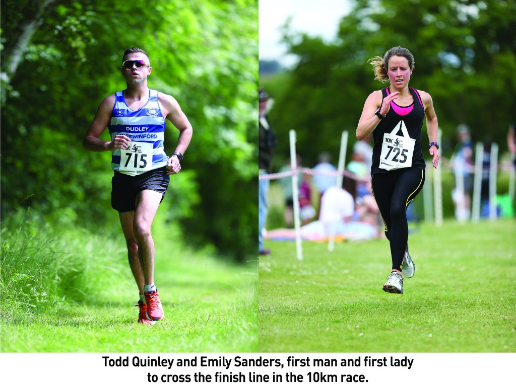 An image of the Severn Valley 10km Trail Run in action at Severn Valley Country Park.