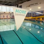 The reopened main pool today