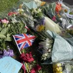 Floral tributes to The Queen