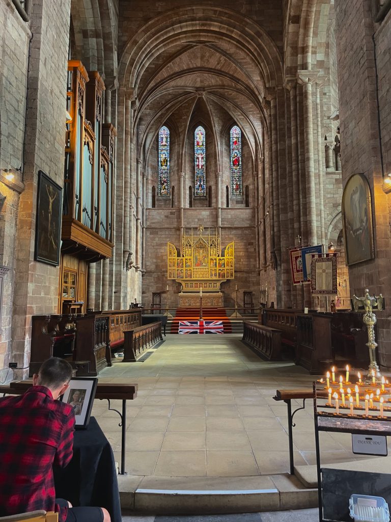 Shrewsbury Abbey: The County Memorial Service for The Queen will be at Shrewsbury Abbey