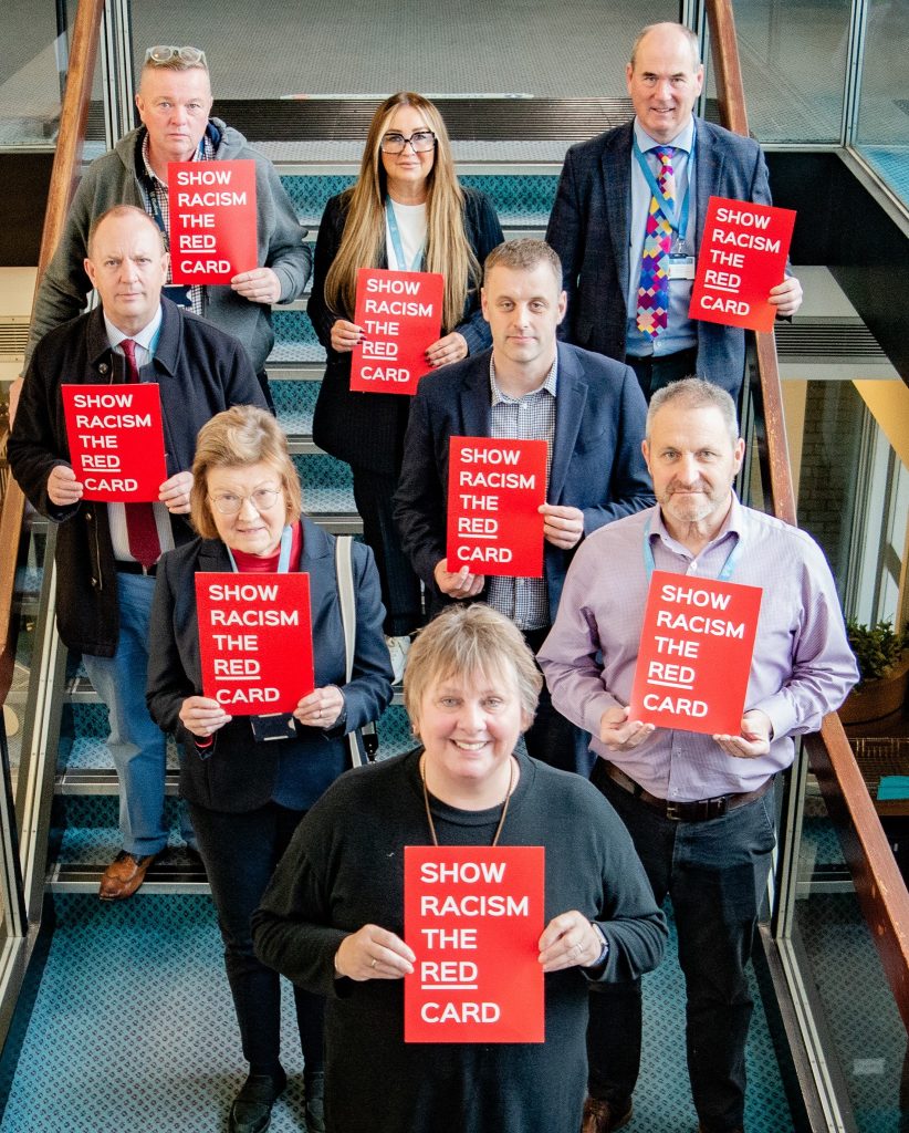 Shropshire Council's Cabinet supports Show Racism the Red Card
