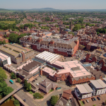 Riverside from the air