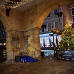 Person sleeping rough in Shrewsbury