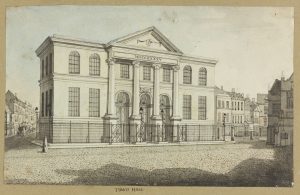 - The 18th Century Shirehall, The Square, by John Hiram Haycock, which opened in 1785