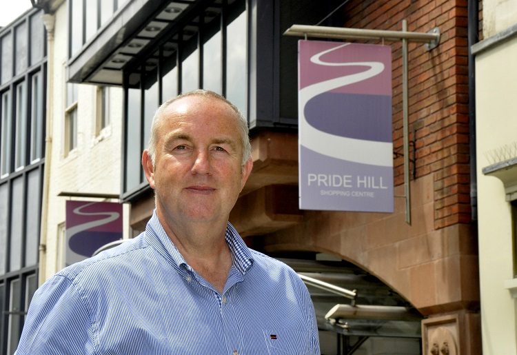 Kevin Lockwood, Shrewsbury shopping centres manager