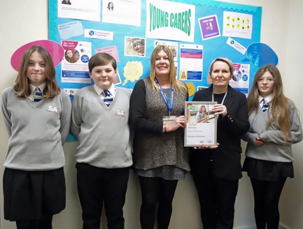 Carers Week – Young Carers Day: School scoops first Young Carers in Schools award