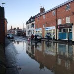 Flooding in Wyle Cop
