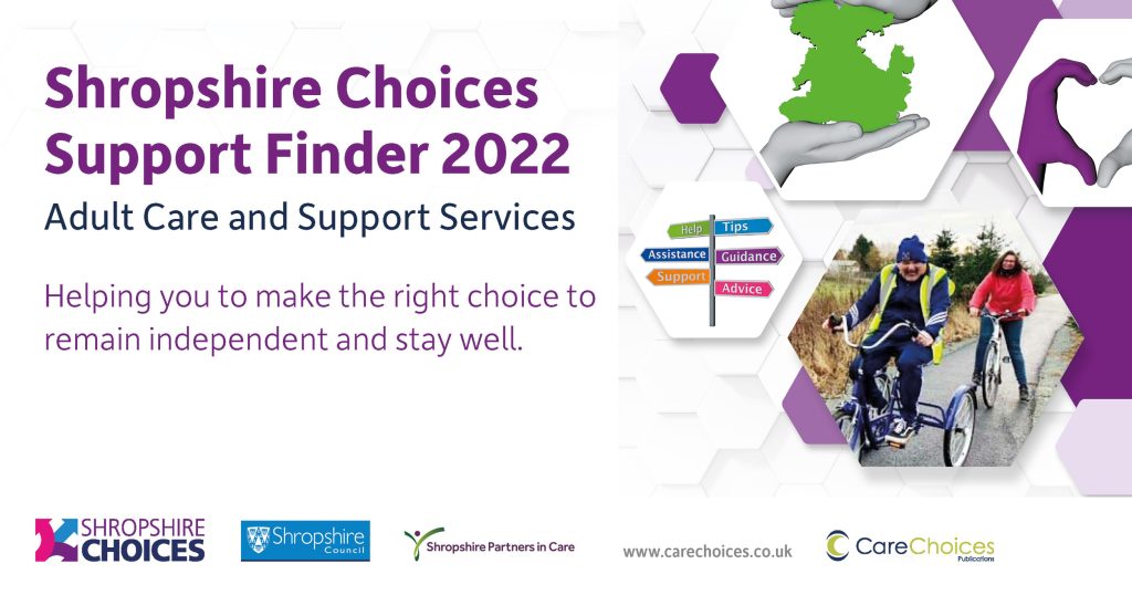 Shropshire Choices Support Finder 2022