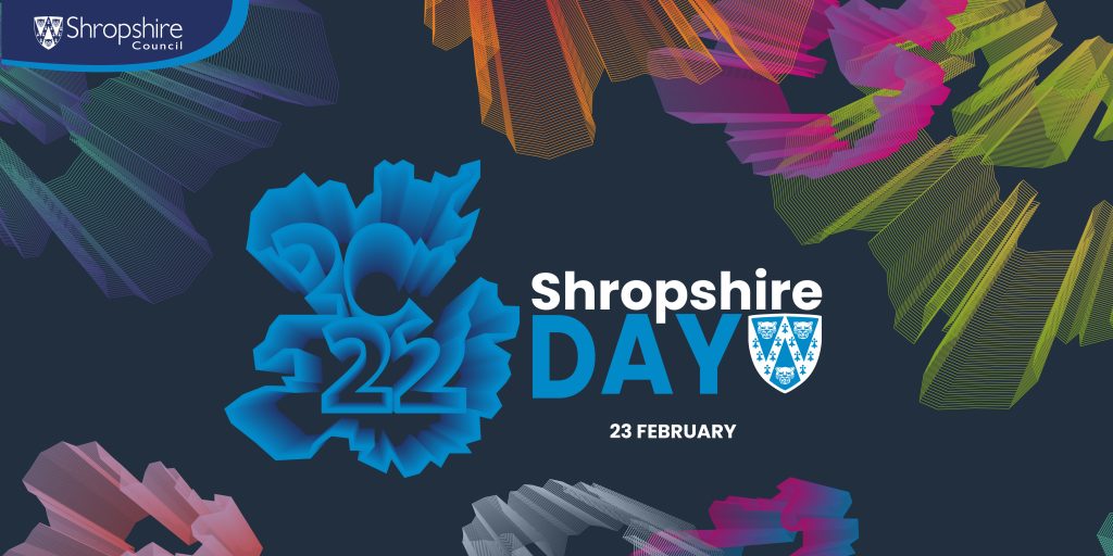 Shropshire Day - Wednesday 23 February 2022 graphic