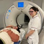 Catherine Gregory from Telford - first scan patient